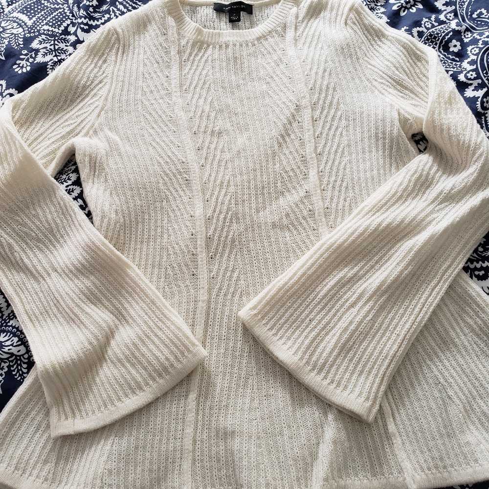 Ann Taylor Peplum Sweater